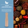 Luxshiny Wooden Pestle Muti-Functional Mini Natural Wooden Pestle Wooden Pestle