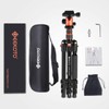 GEEKOTO 77’’ Tripod, Camera Tripod for DSLR, Compact Aluminum Tripod
