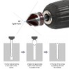 GYSRXS 5 Piece Countersink Drill Bit Set for Metal 82°