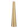 Conical Shape Metal Desk Vase Decoration Rose Flower Holder Cup