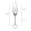 Mikasa Cheers Champagne Flutes, Set of 4