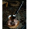 DEMMEX Thickest Copper Turkish Greek Arabic Coffee Pot, Stovetop Coffee