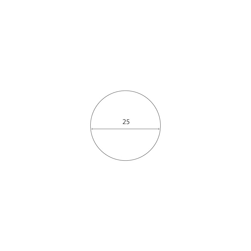 Unilux Wall Clock, Black, 25x25x4.5