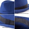 Straw Fedora Hat Mens Fedora Hats for Men Trilby Hat