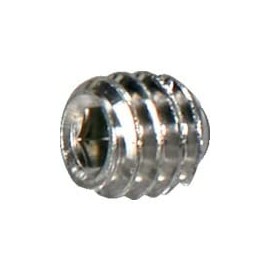 TRUSCO F001-00202 Hex Socket Set Screws, Stainless Steel M2x2, Pack of 20