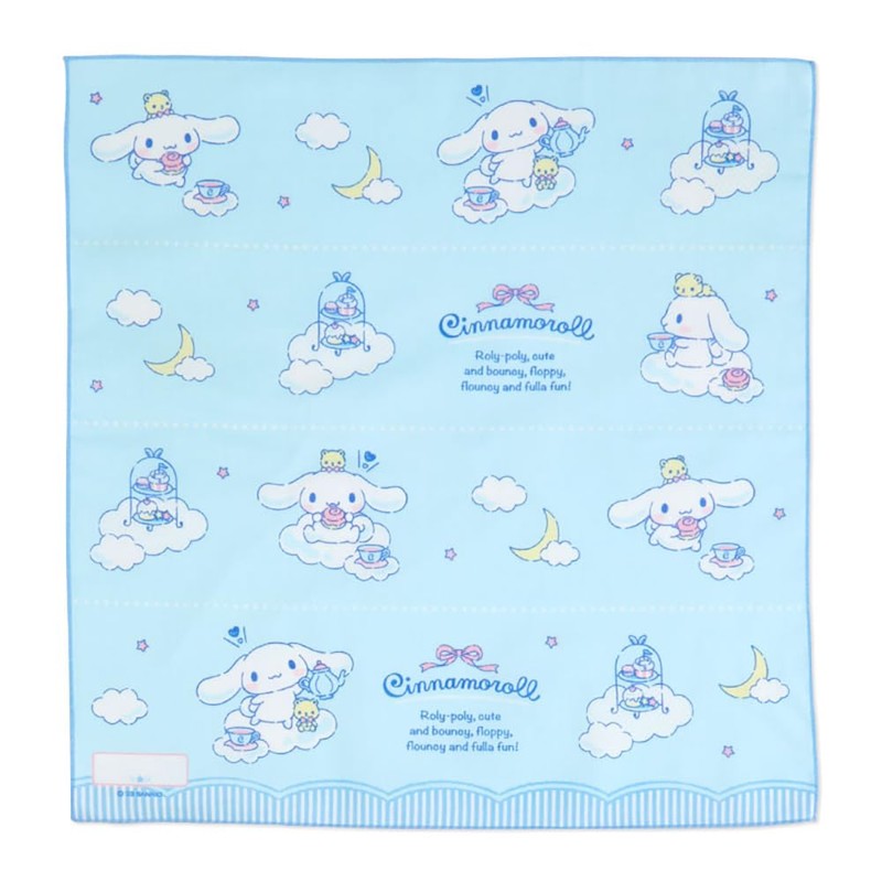 Sanrio 074047 Cinnamoroll Lunch Cloth, Set of 3