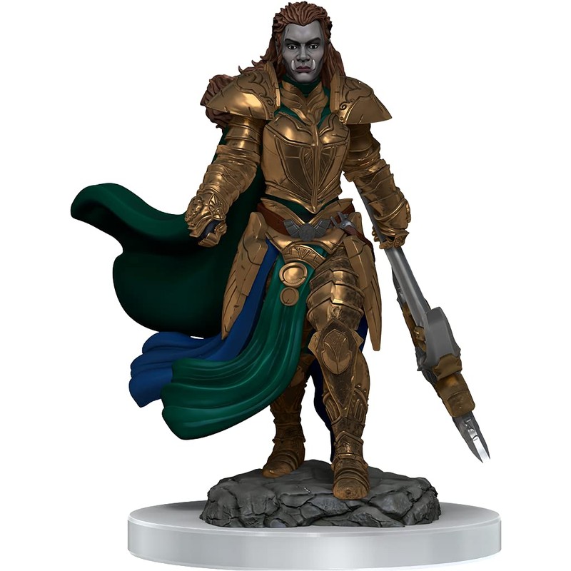 WizKids D&D Nolzur's Marvelous Miniatures: Orc Fighter Female