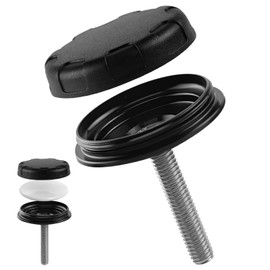 Bike Mount for AirTag Hidden Bicycle Stem Cap Mount Anti-Theft Bike GPS Tracker Accessory Waterproof Holder for 1-1/8 and 1-1/4 Bicycle Headset Cap Sizes