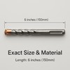 SDS Plus Masonry Drill Bit Set for Concrete, Brick &