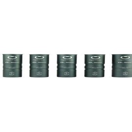 by.schulz By.Schulz Unisex - Adult G.Shim Spacer Sleeve, Black, 120 mm