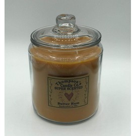 Thompson's Candle 64oz Butter Rum Cookie Jar Candle