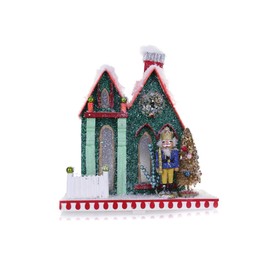 Cody Foster Nutcracker Cottage 8.5" HOU-403