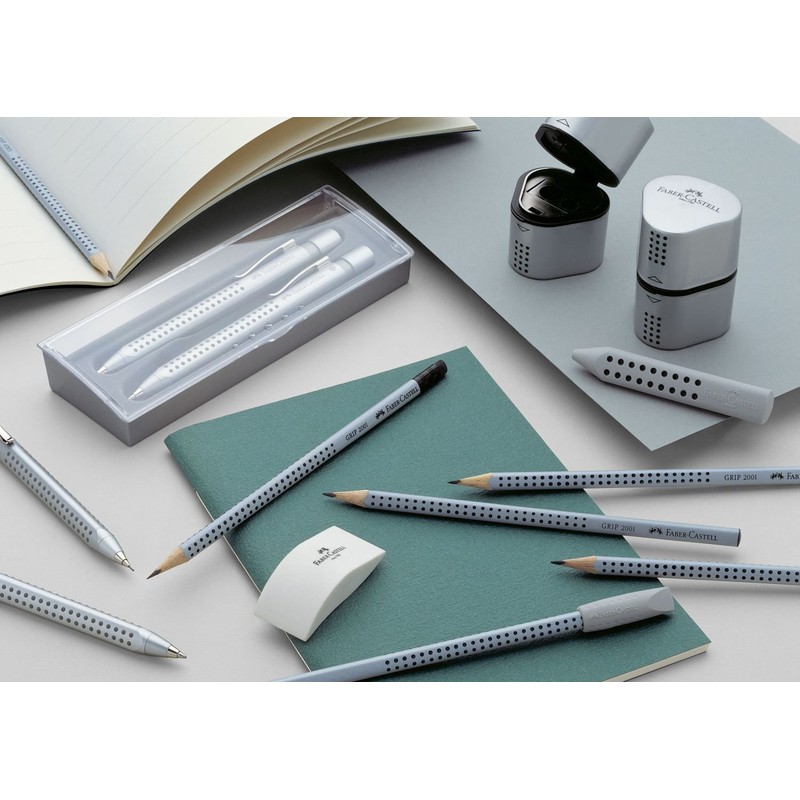 Faber-Castell Blacklead pencil GRIP 2001 HB with eraser tip