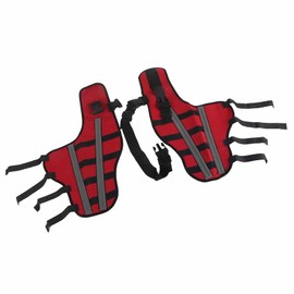 Greensen Langlebige Hundebein -Klammer -Set mit Reflektierenden Streifen für Haustiere Bietet Unterstützung und Stabilität (L)