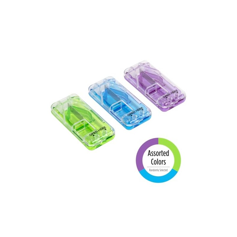Ezy Dose Pill Cutter And Splitter With Built-in Dispenser, Precise