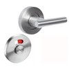 Toilet Cubicle Locks with Extended Lever Turn to be Used