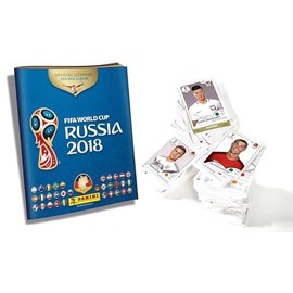 Panini World Cup Russia 2018 Sticker – 1 Complete Set of All Stickers in the Series + 1 Album