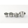 Weis Dariol tin Set Ø 6,2cm 4 Pieces, Stainless Steel