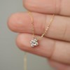 083BASE | Fortune Clover Necklace | 925 Sterling Silver Adjustable