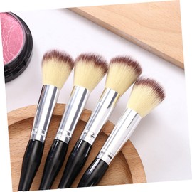 Ipetboom Sturdy Handle Double-sided Brush Powder Brush Cosmetic Tool for Women Girls Ladies Valentine's Day