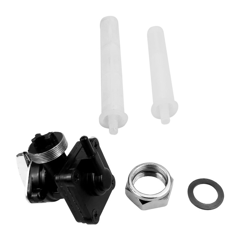 Fuel Valve Petcock with Male Thread Fit for Harley FLST