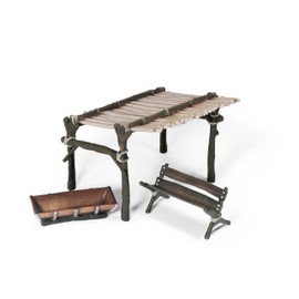 シュライヒ ワイルドライフ エサ場 フィギュア 42014