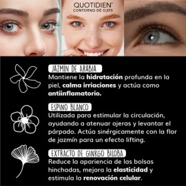 Skincare Contorno De Ojos Skincare Con Jazmín De Arabia  Espino Blanco  Extracto De Ginkgo Biloba- Skin Care - Crema Reparadora Cuidado Facial - Gel  