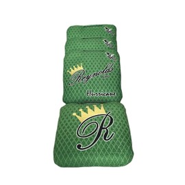 Hurricane - Reynolds Cornhole Bags - 2025 ACL Approved - AS SEEN ON ESPN - Professional Cornhole Bags - Made in The USA (Green)