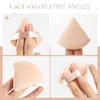 Glavatrix 6 Pieces Powder Puff for Face Triangle Makeup Puffs