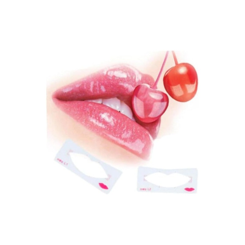 3 Pcs Lip Liner Stencils Lip Painting Template Women Lip