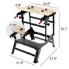 Elevon Multifunctional Workbench, Portable Foldable Workbench, Supports 550 lbs with