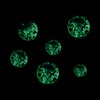 Glow in Dark Glass Ocean Jellyfish Ear Plugs Gauges Tunnel