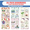 Creanoso Inspiring Yoga Quotes Bookmarks (5-Sets X 6 Cards) –