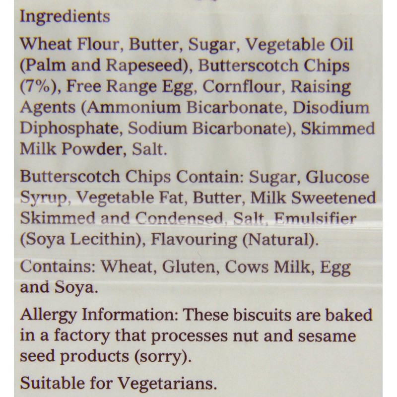 Border Butterscotch Case of 6 X 135g