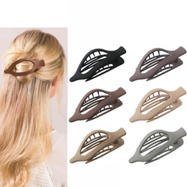 Hair Claw Hair Clip Hair Claw Laydown Claw Clip French Concord For Thick Hair Alligator Clip For Thin Hair Duckbill Hair Barrette Hair Accessories For Women