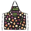 VAMSII Cooking Baking Chef Gift I Make Onions Cry Apron