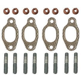 Exhaust Manifold Gaskets Complete Set Including 8x Studs + Nuts