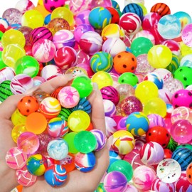 50PCS 27mm Bouncy Balls for Kids, Rubber Bouncing Balls Toys for Party Favors, Small Super Bouncy Ball Bulk for Adults, Girls, Boys, Treasure Box Prizes, Birthday Gifts, Classroom Rewards, Goodie Bag
