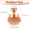 2 Stück Make Up Pinsel Groß, Schminkpinsel Groß Puder, Selbstbräuner