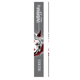 Malagna Cosmetics Labial indeleble rojo Ultrapigmentado 10gr Inferno (Inferno)                                                                        