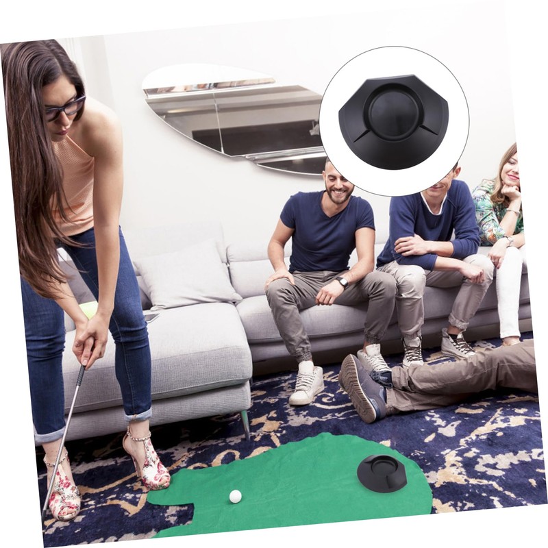 BESPORTBLE 3pcs Golf Putting Practice Disc Lightweight Training Aid for