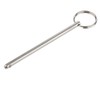 2 Pack Quick Release Pin, Diameter 0.236"(6mm), Overall Length 4.7"(120mm),