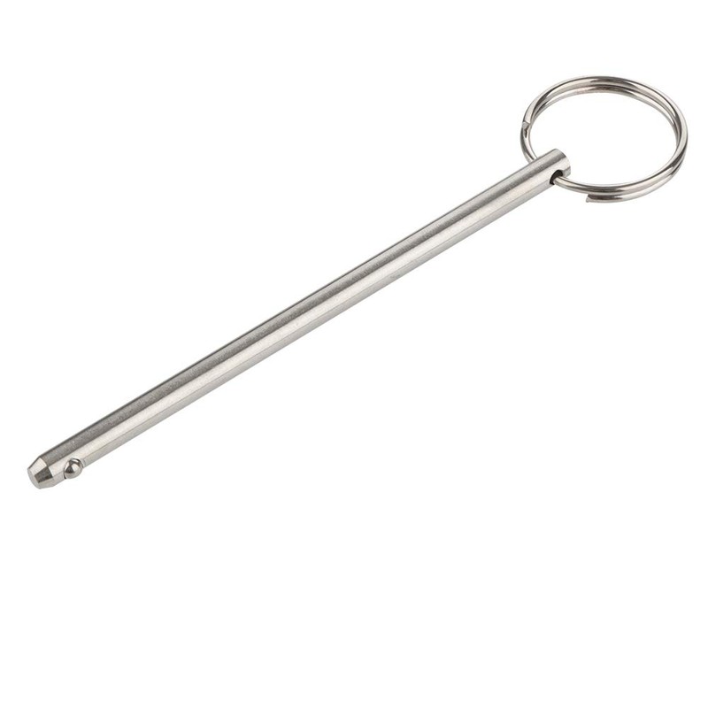 2 Pack Quick Release Pin, Diameter 0.236"(6mm), Overall Length 4.7"(120mm),