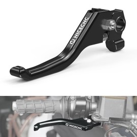 NICECNC Short Brake Lever Brake Handle Levers Compatible with 690 Enduro R SMC-R 2014-2023, Compatible with Husqvarna 701 Enduro Supermoto 2016-2024, Black