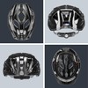 Uvex Unisex Adult Active Cycling Helmet, black, 56-60 cm