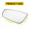 Unbranded Pair Tow Mirror Glass Left Right Side For Dodge