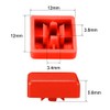 uxcell 20pcs Tactile Push Button Switch Caps 12x12mm for 12x12x7.3mm