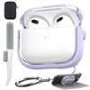 Valkit Compatible Airpods 3rd Generation Case Clear, Airpods 3 Case
