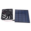 5W Solar Panel Fan Eco Friendly Low Noise Compact Portable