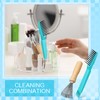 Boao 4 Pcs Hair Brush Cleaning Tool Comb Cleaner Brush